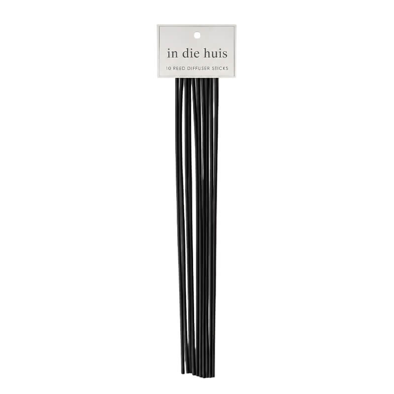 in die huis Reed Diffuser Sticks – Black Fibre (250mm × 3mm) Pack of 10
